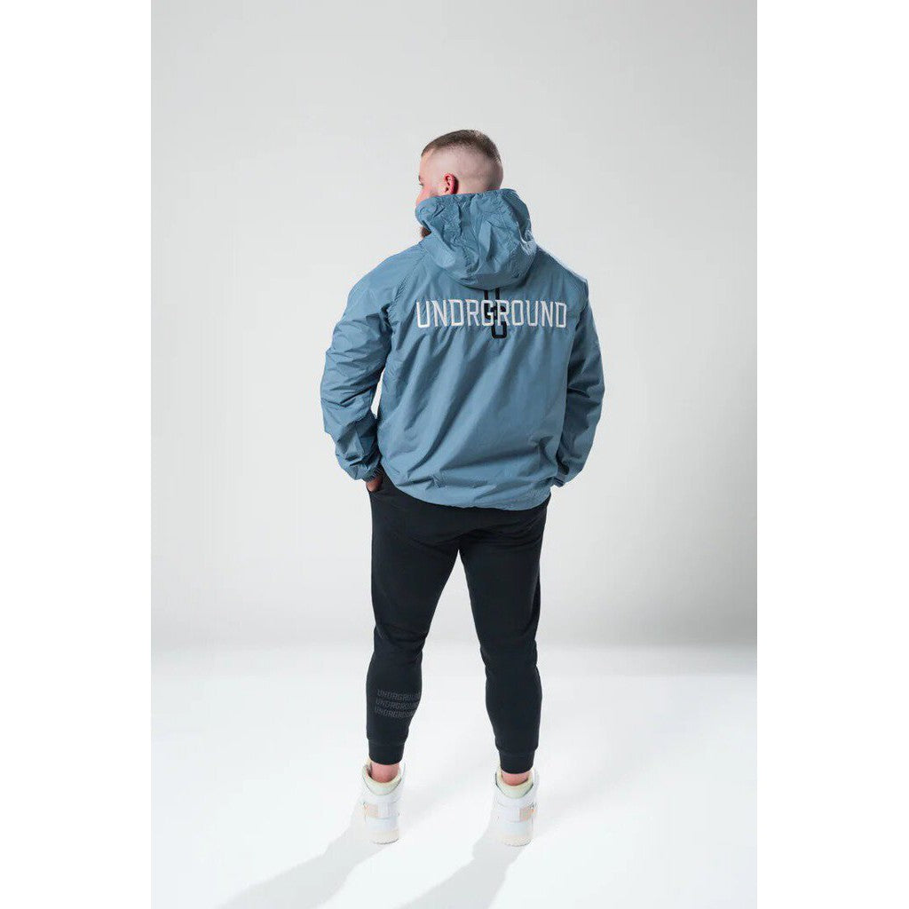 Undrground Half Zip Windbreaker &#39;Cool Grey&#39;