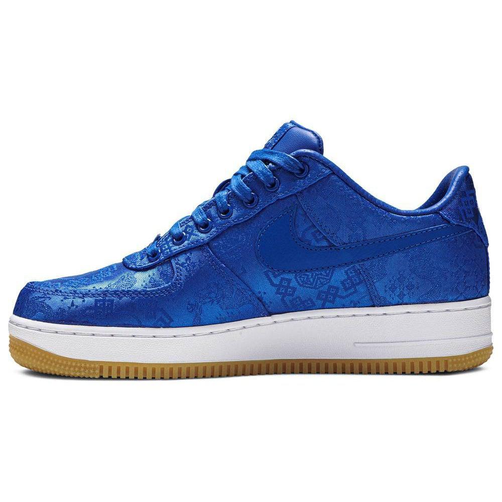 Nike CLOT x Air Force 1 PRM 'Royal Silk' | Waves Never Die | Nike | Sneakers