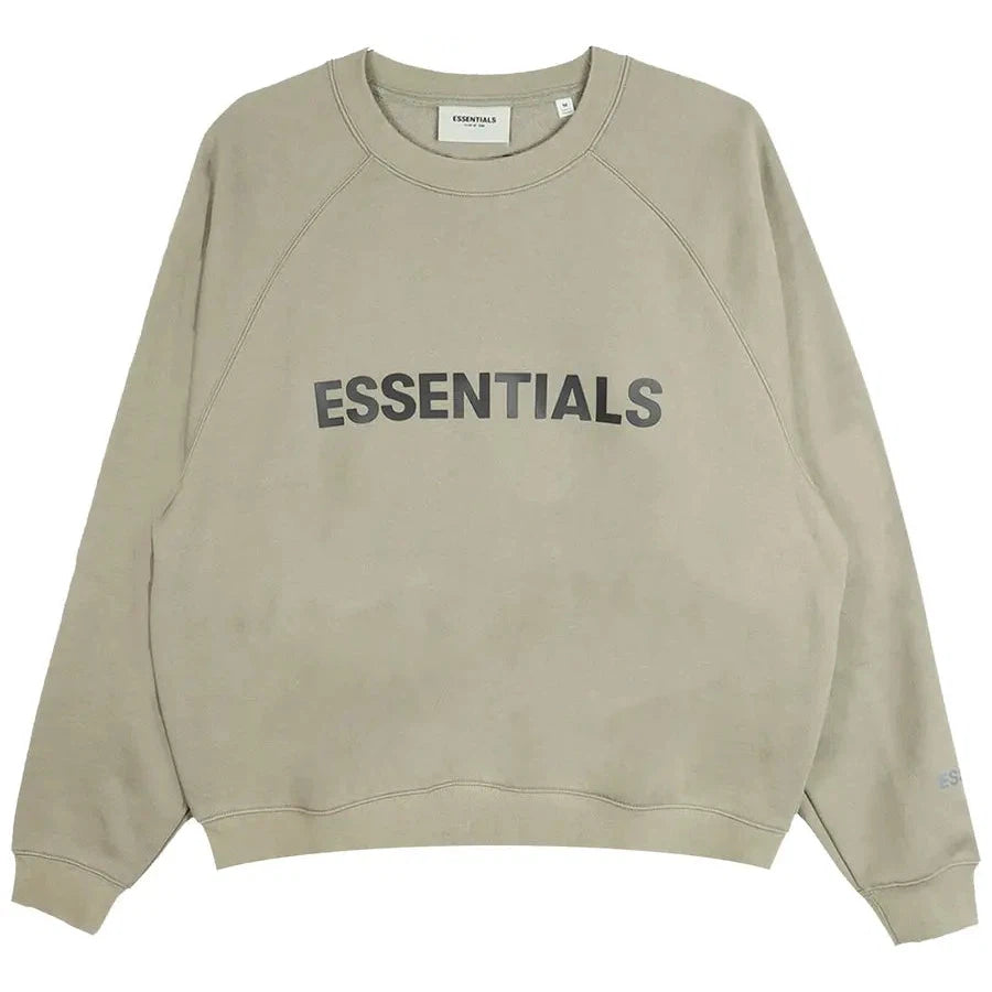 Fear of God Essentials Crewneck FW20 Sweatshirt &#39;Cement&#39;