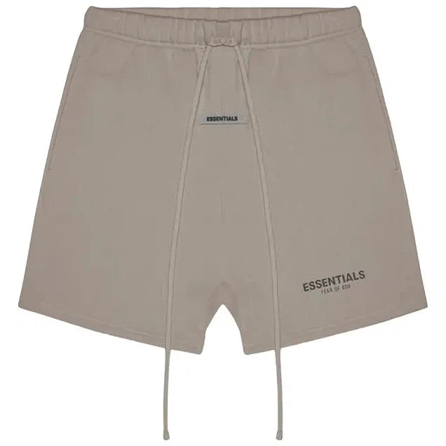 FEAR OF GOD ESSENTIALS Fleece Shorts Taupe SS20