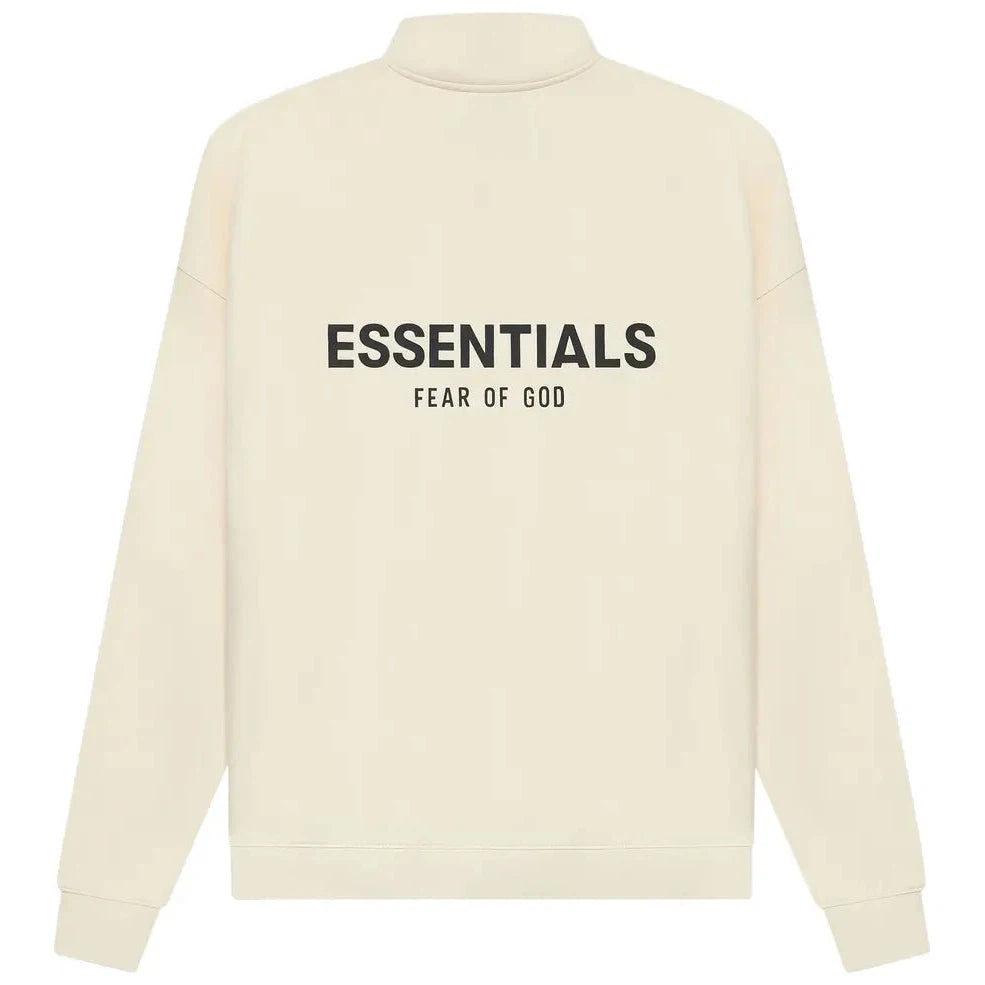 Fear Of God Essentials Half Zip Pullover SS21 &#39;Buttercream&#39;