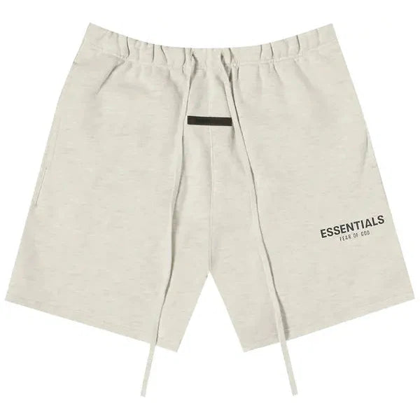 FEAR OF GOD ESSENTIALS Fleece Shorts Oatmeal SS21