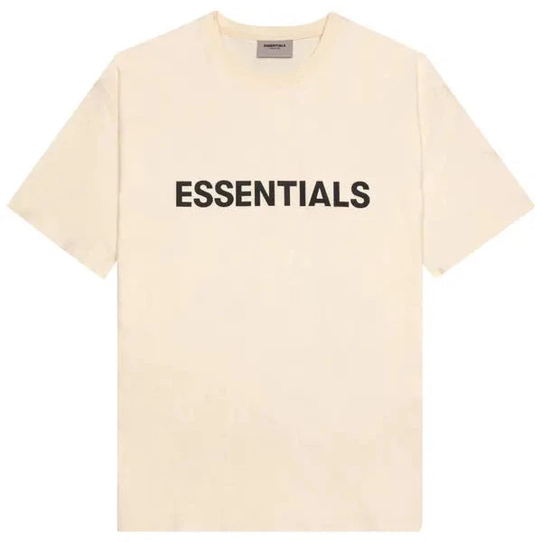 Fear Of God Essentials &#39;Buttercream&#39; T-Shirt SS20