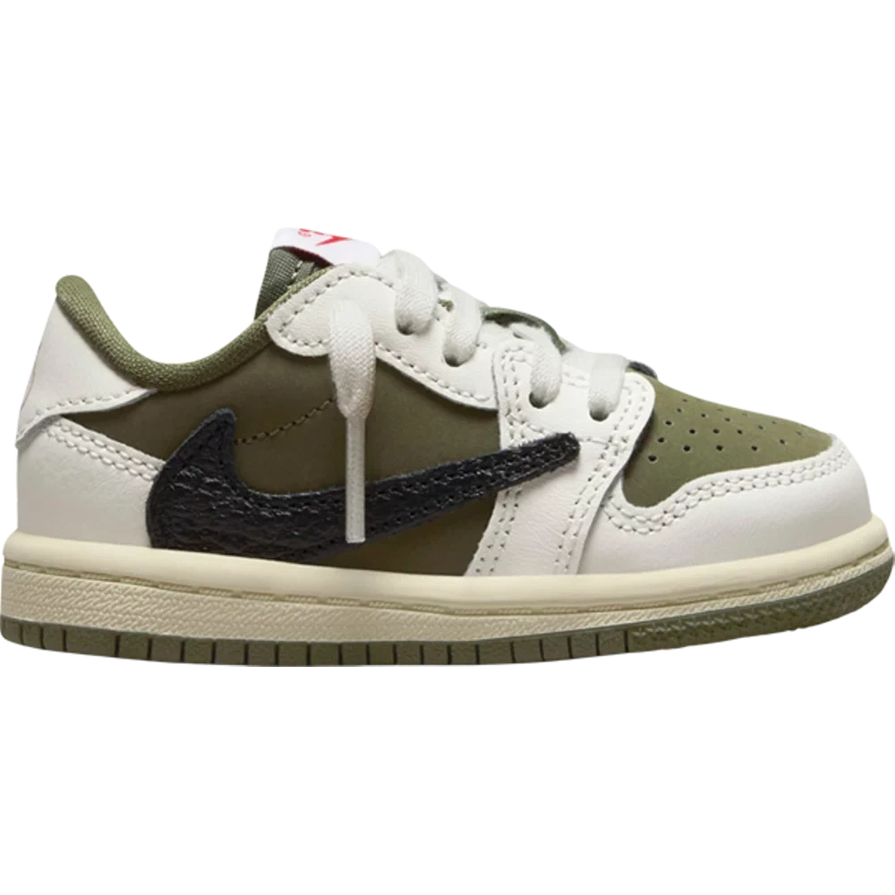 Travis Scott x Air Jordan 1 Retro Low OG SP TD Reverse Olive Medium Olive