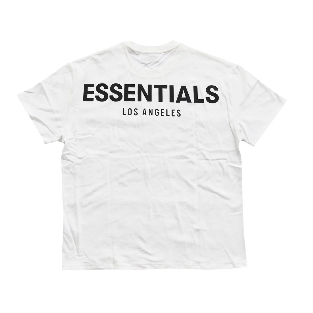 Fear Of God Essentials Los Angeles 3M SS19 T-Shirt &#39;White&#39;