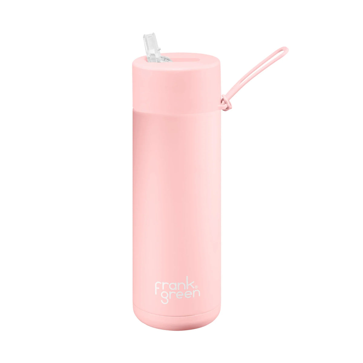 Frank Green Ceramic Reusable Bottle 595mL &#39;Blushed&#39;