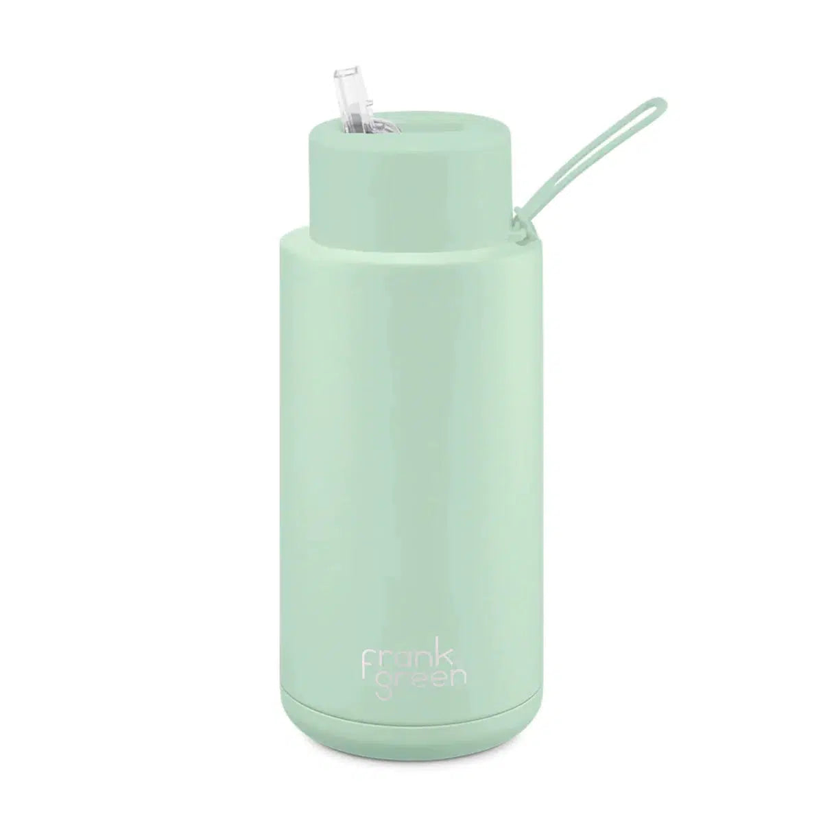 Frank Green Ceramic Reusable Bottle 1L &#39;Mint Gelato&#39; | Waves Never Die | Frank Green | Accessories