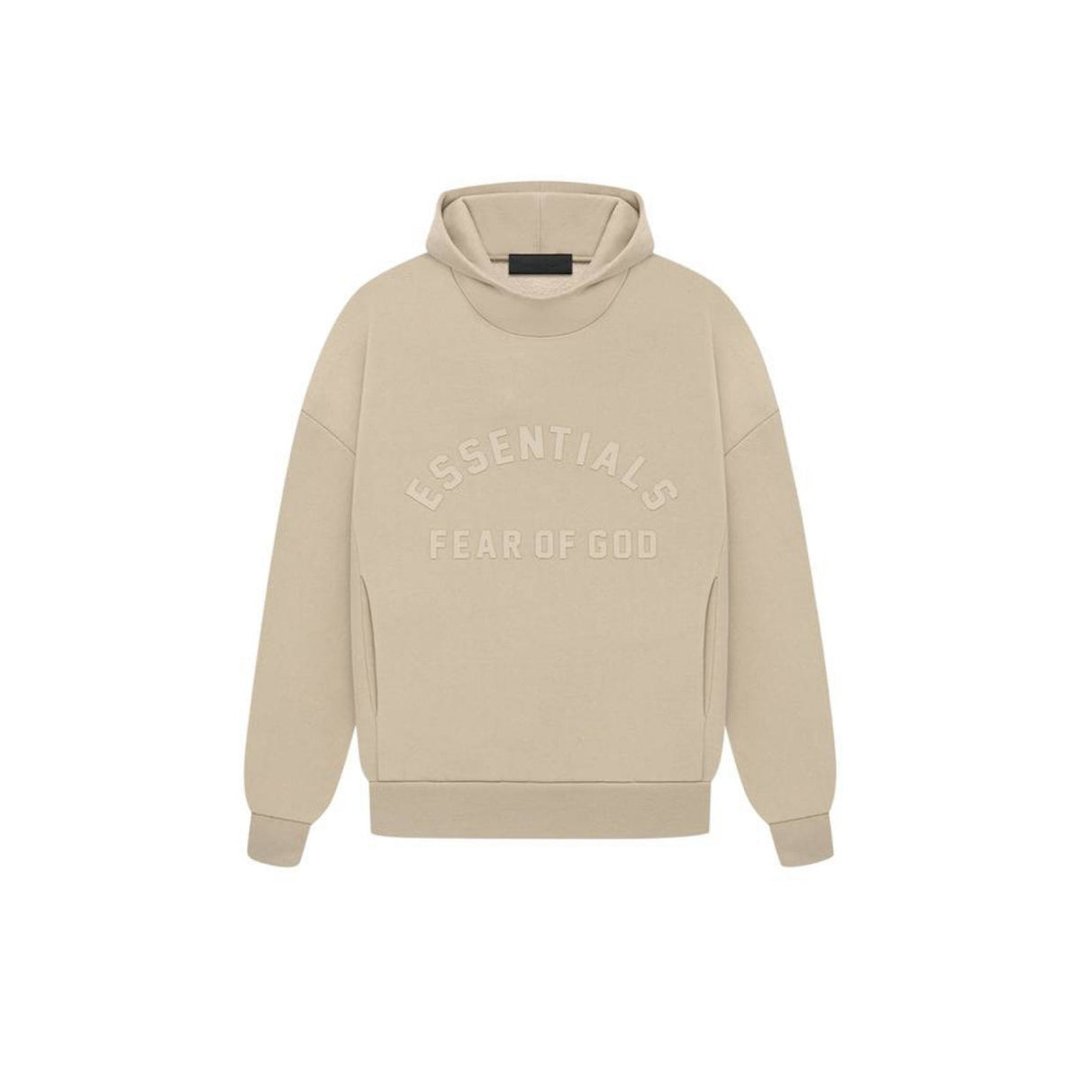 Fear of God Essentials ‘Dusty Beige’ - Big Logo’ Hoodie