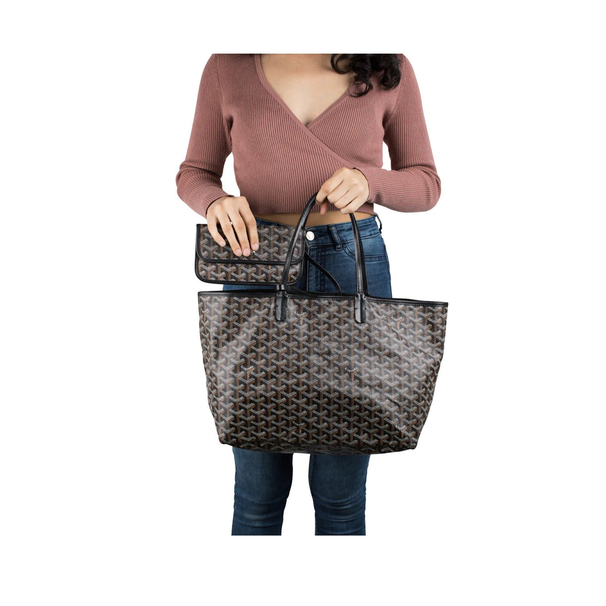 Goyard Saint Louis Tote PM Black