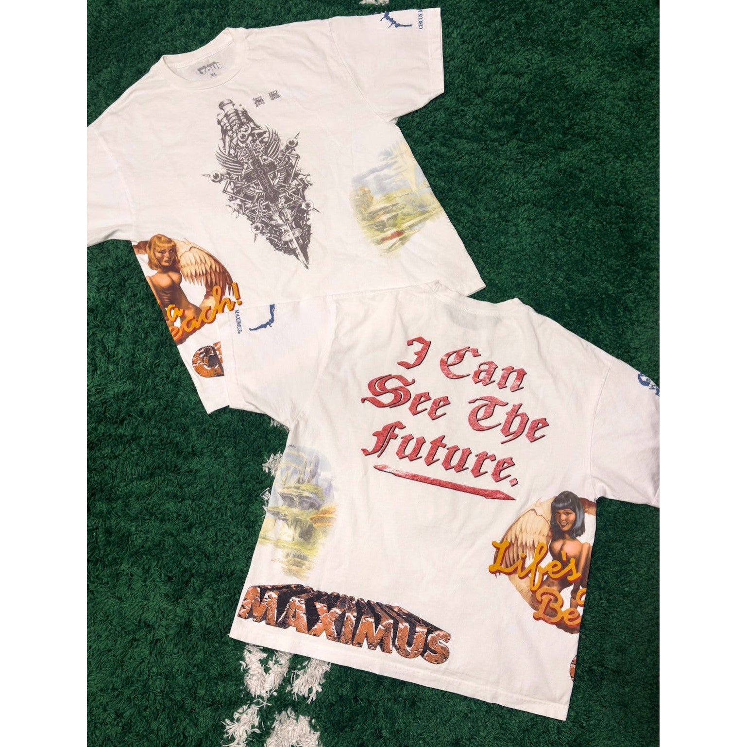 Travis Scott Utopia See The Future Tee | Waves Never Die | Travis Scott | T-Shirt