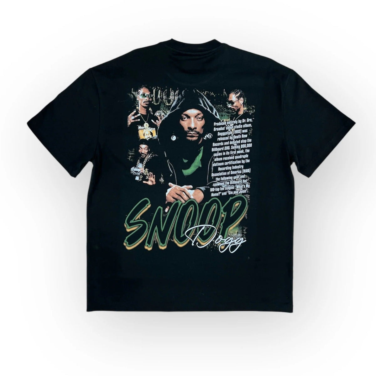 Snoop Dogg Face Drop T-Shirt &#39;Black&#39;