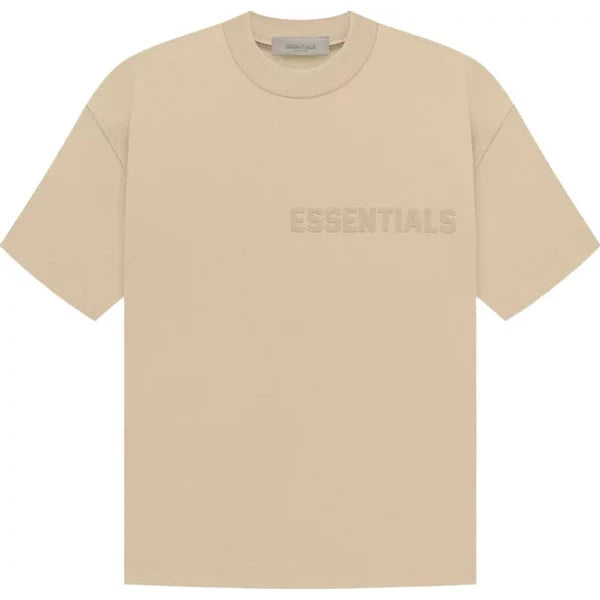 Fear Of God Essentials Fitted &#39;Sand&#39; T-Shirt W