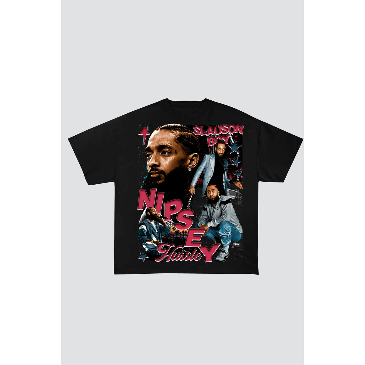 Nipsey Hussle Slauson Boy T-Shirt &#39;Black&#39;