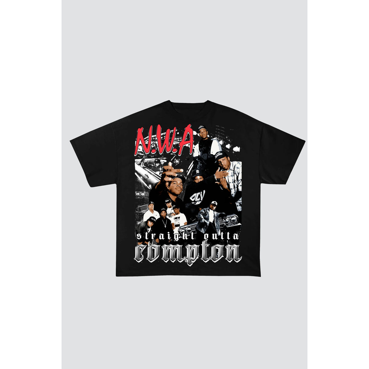 NWA Straight Outta Compton T-Shirt &#39;Black&#39;