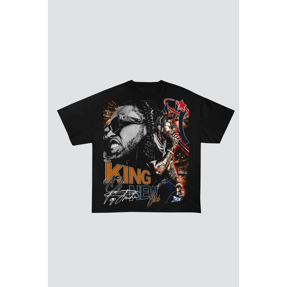 Pop Smoke King Of NY T-Shirt &#39;Black&#39;