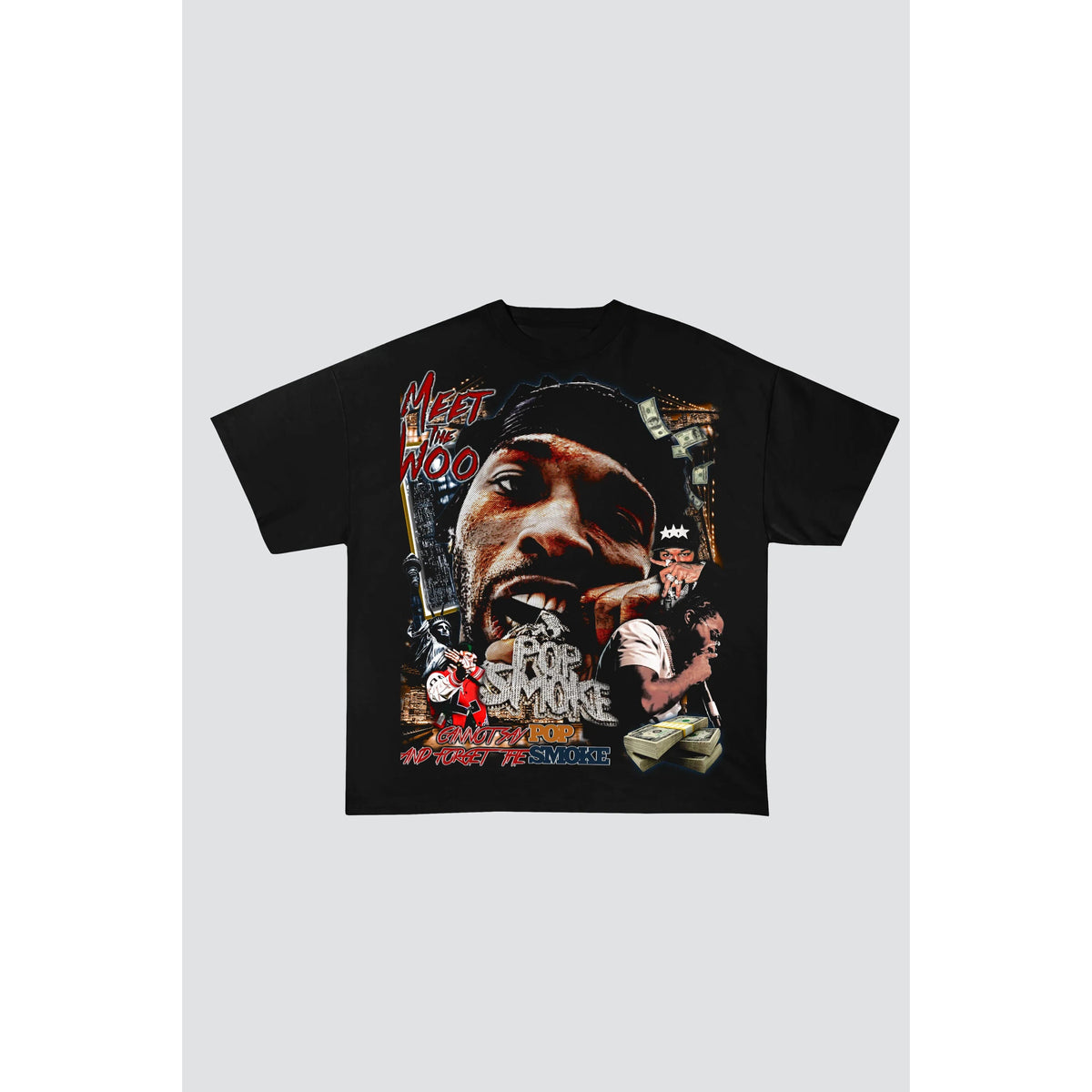 Pop Smoke King Of NY T-Shirt &#39;Black&#39;