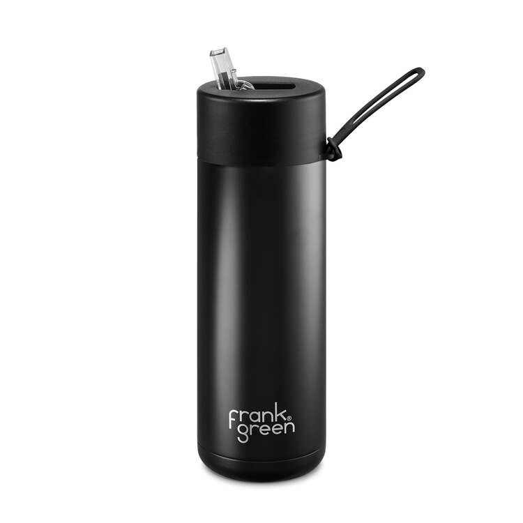 Frank Green Ceramic Reusable Bottle 595mL &#39;Midnight&#39;