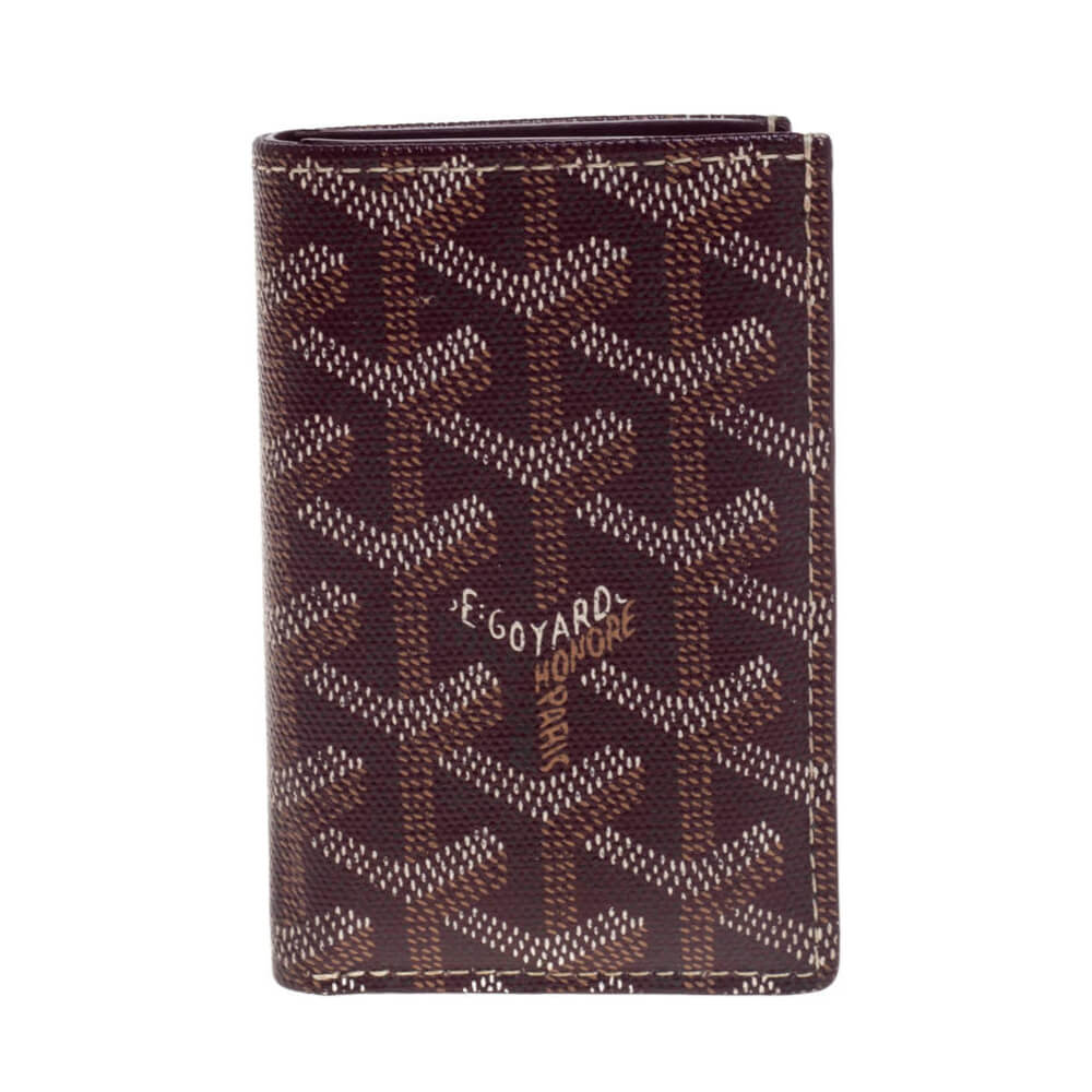 Saint-Pierre Card Wallet Maroon