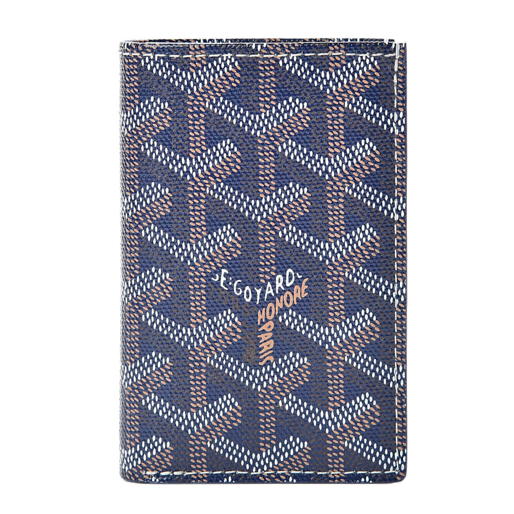 Saint-Pierre Card Wallet Navy Blue