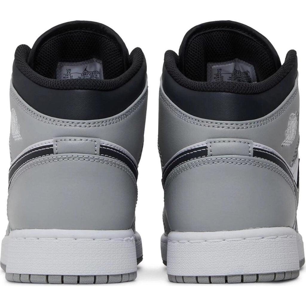 Nike Air Jordan 1 Mid 'Light Smoke Grey' GS | Waves Never Die | Nike | SNEAKERS