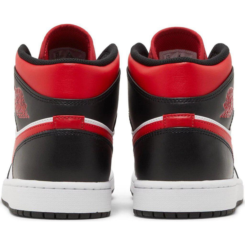 Nike Air Jordan 1 Mid 'Bred Toe' M | Waves Never Die | Nike | SNEAKERS