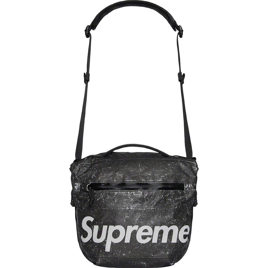 Supreme Waterproof Reflective Speckled Shoulder Bag (Black) | Waves Never Die | Supreme | Bag