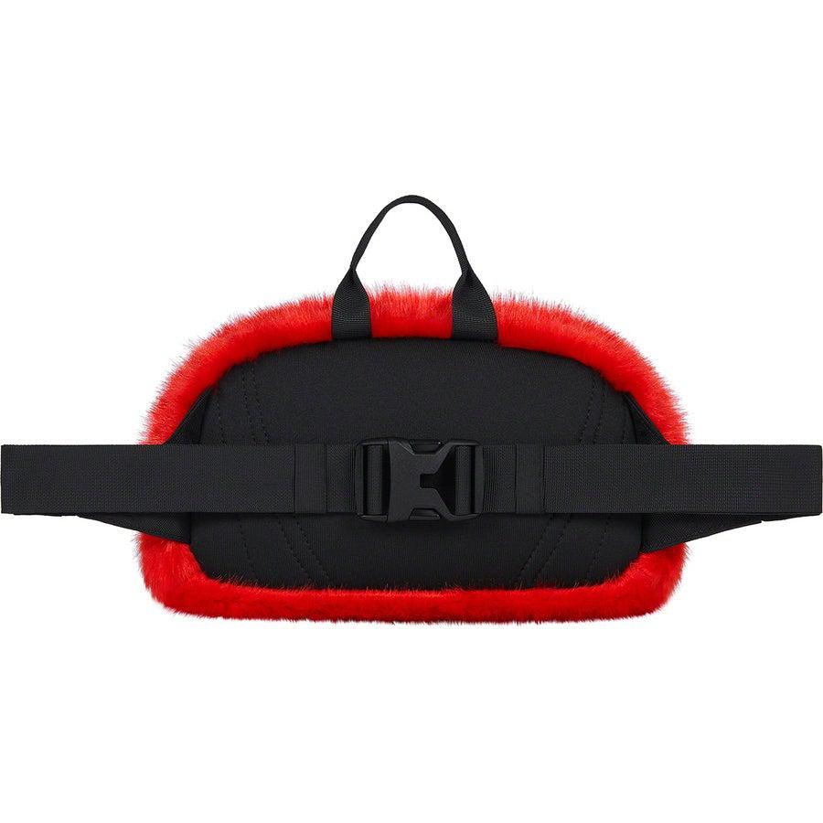 Supreme®/The North Face® Faux Fur Waist Bag (Red) | Waves Never Die | Supreme | Bag