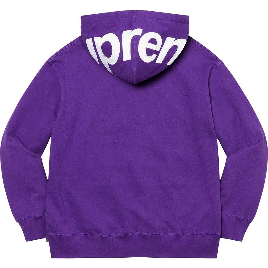 Buy Supreme Contrast Hooded Sweatshirt (Purple) Online - Waves ...