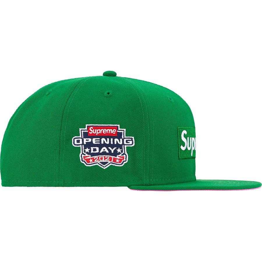 New Era x Supreme Monogram Box Logo Cap - Green Hats, Accessories -  WERSU20370