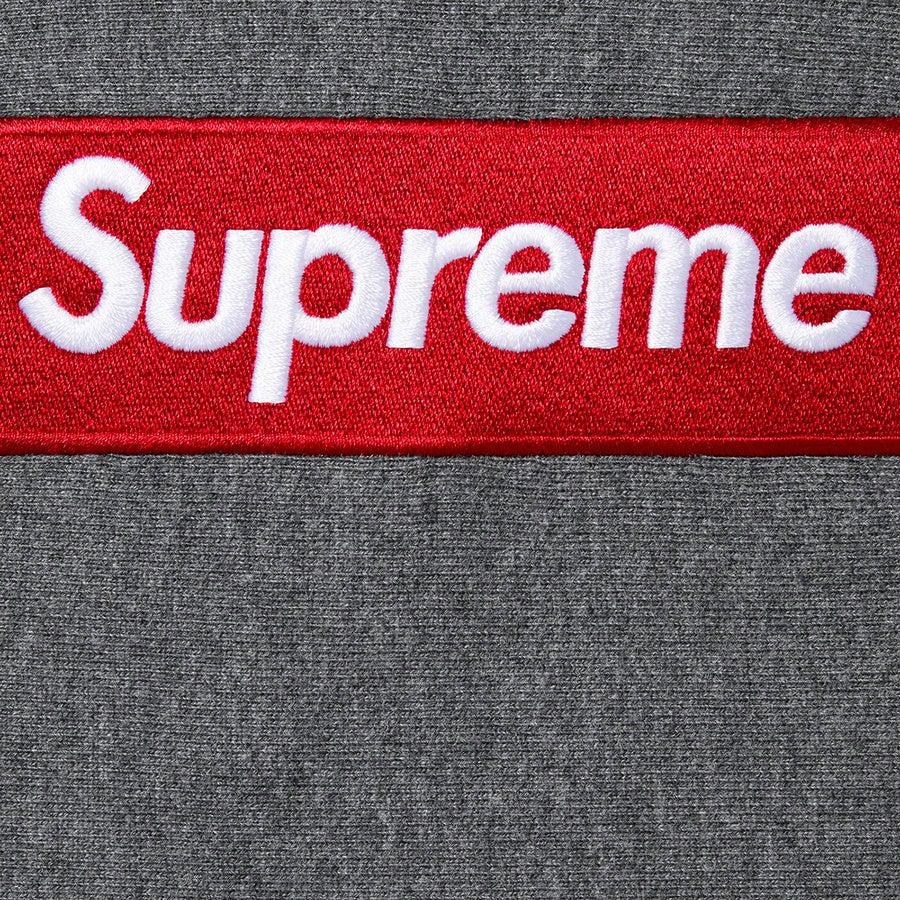 Supreme Box Logo Hooded Sweatshirt (Charcoal) | Waves Never Die | Supreme | Hoodie