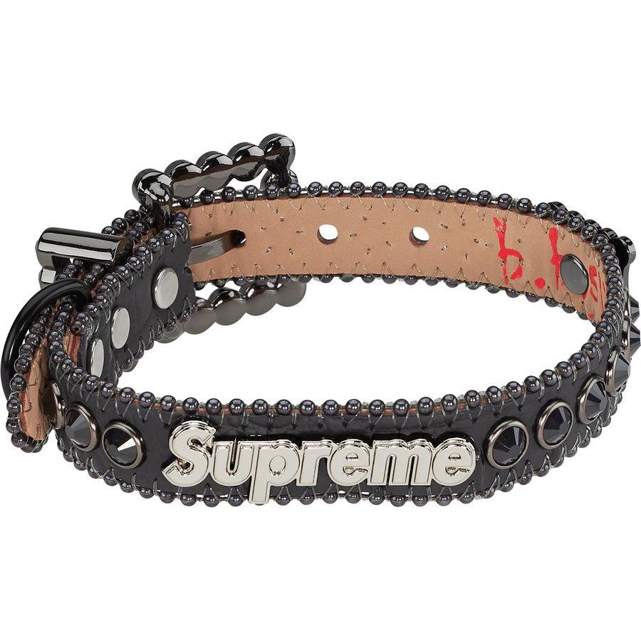 Supreme/B.B. Simon Studded Dog Collar 黒