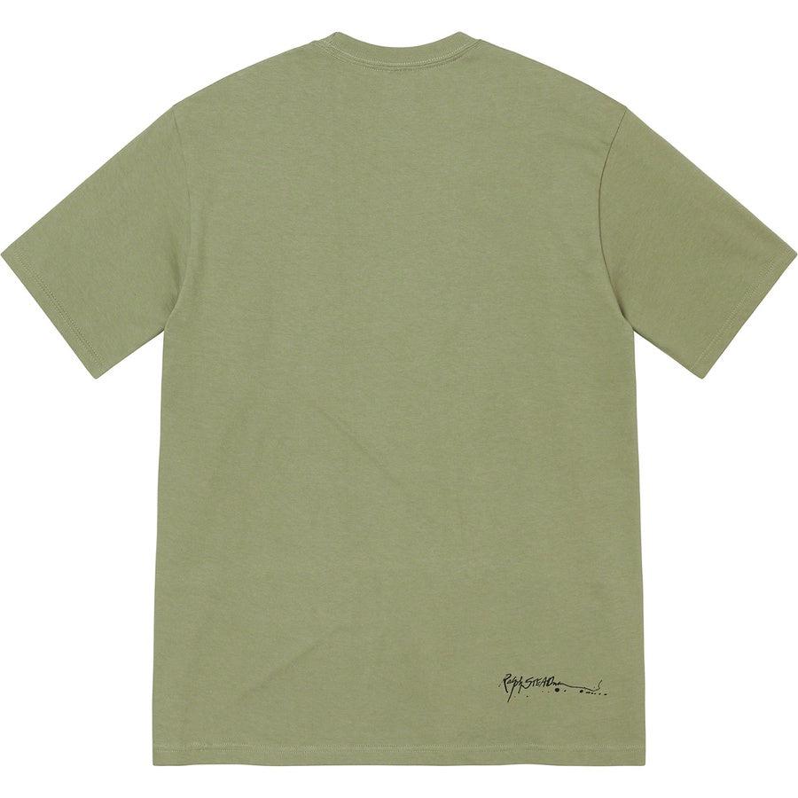 Supreme Ralph Steadman Box Logo Tee (Olive) | Waves Never Die | Supreme | T-Shirt