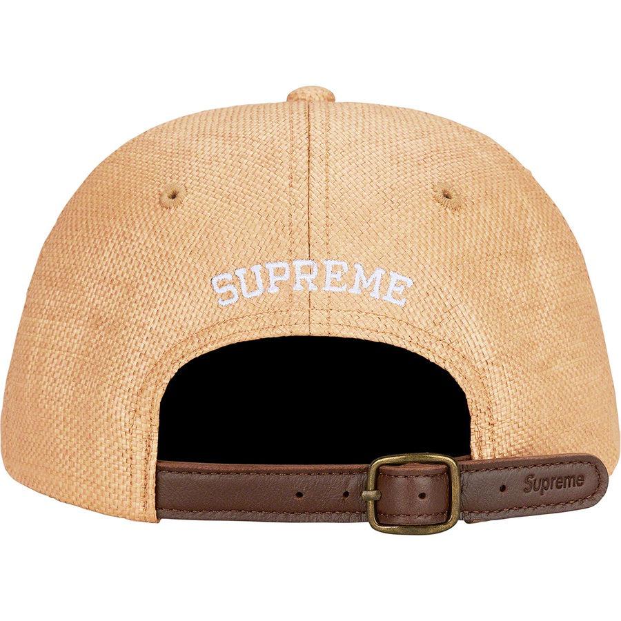 Supreme Raffia S Logo 6-Panel (Natural) | Waves Never Die | Supreme | Cap