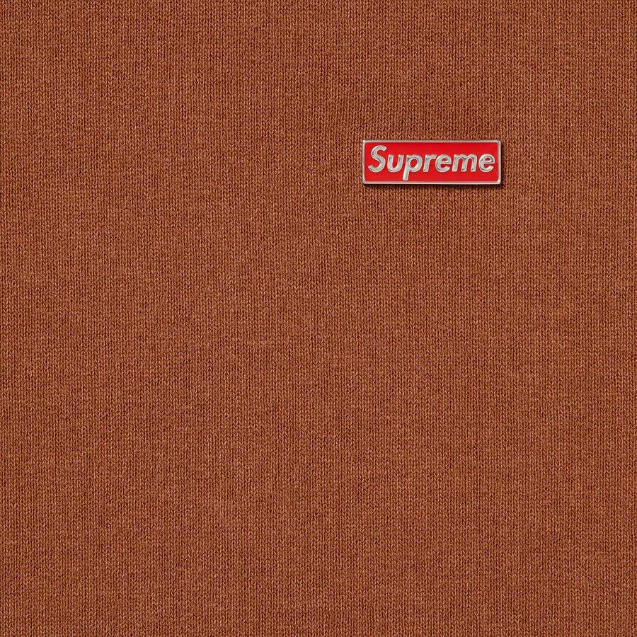 Supreme Enamel Small Box Hooded Sweatshirt (Brown) | Waves Never Die | Supreme | Hoodie