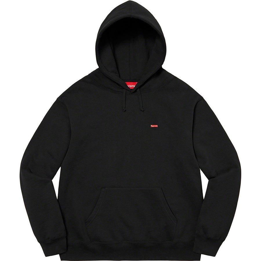 Supreme Enamel Small Box Hooded Sweatshirt (Black)