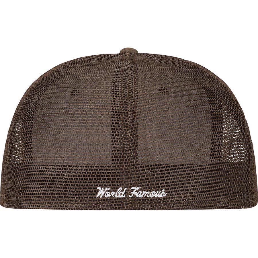 Supreme Box Logo Mesh Back New Era® (Brown) | Waves Never Die | Supreme | Cap