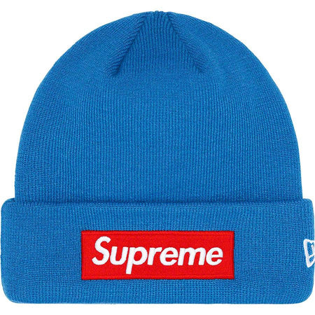 Buy Supreme New Era® Box Logo Beanie (Blue) Online - Waves Au