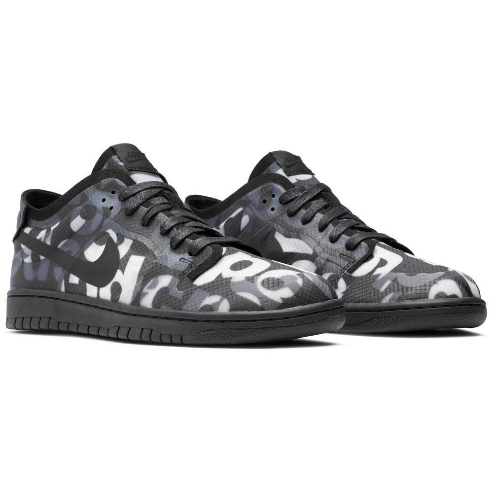 Nike Comme des Garçons x Wmns Dunk Low 'Monogram Print' | Waves Never Die | Nike | Sneakers