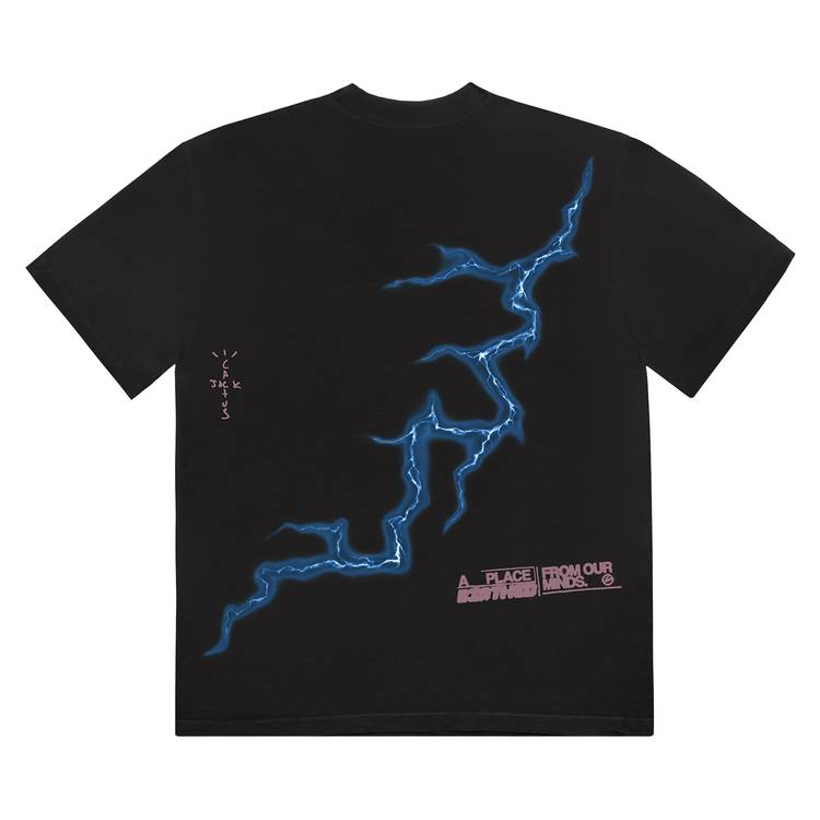 Cactus Jack by Travis Scott For Fragment Danger Tee 'Black' | Waves Never Die | Travis Scott | T-Shirt