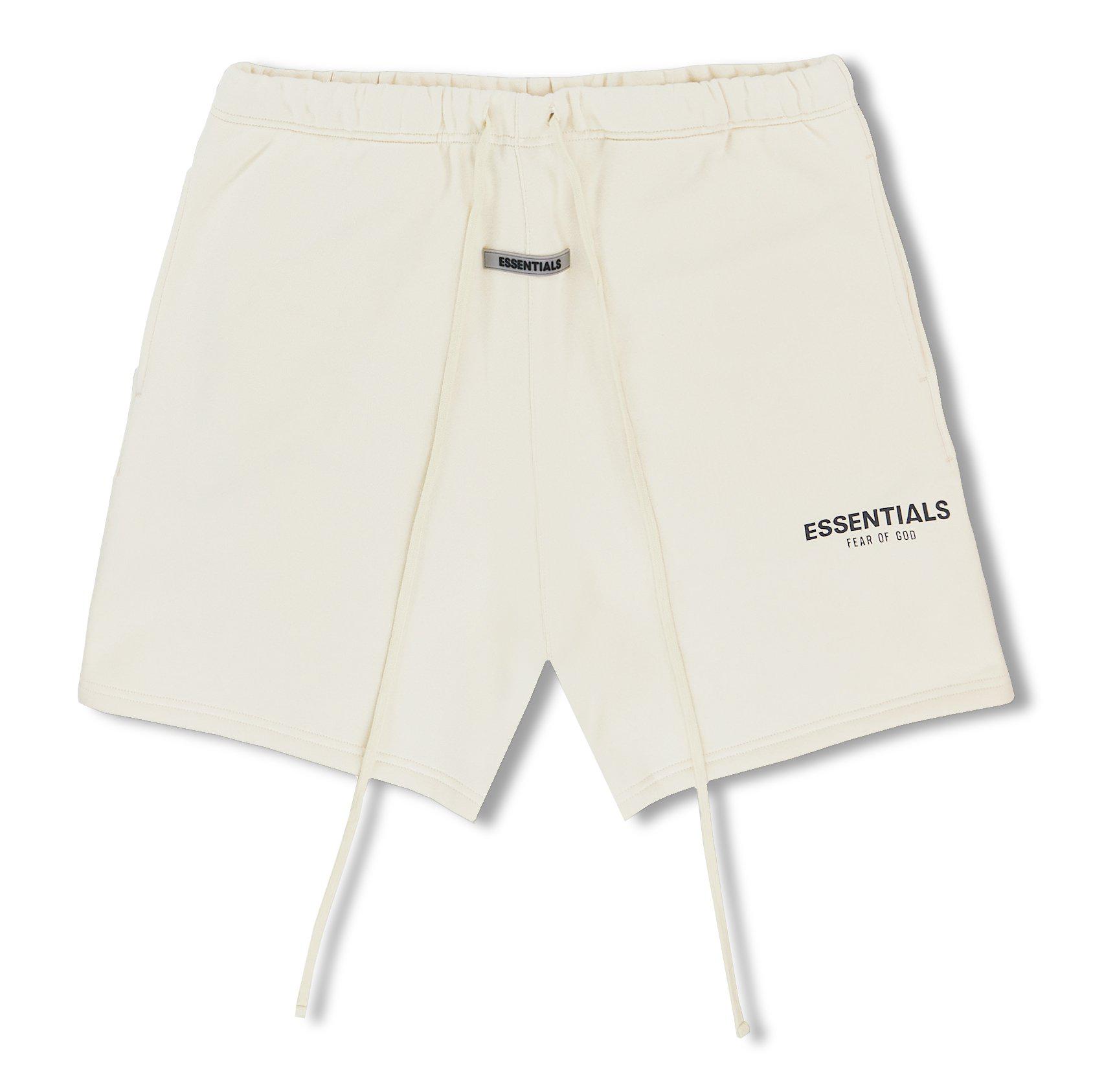 FEAR OF GOD ESSENTIALS Fleece Shorts Buttercream | Waves Never Die | Fear of God | Shorts